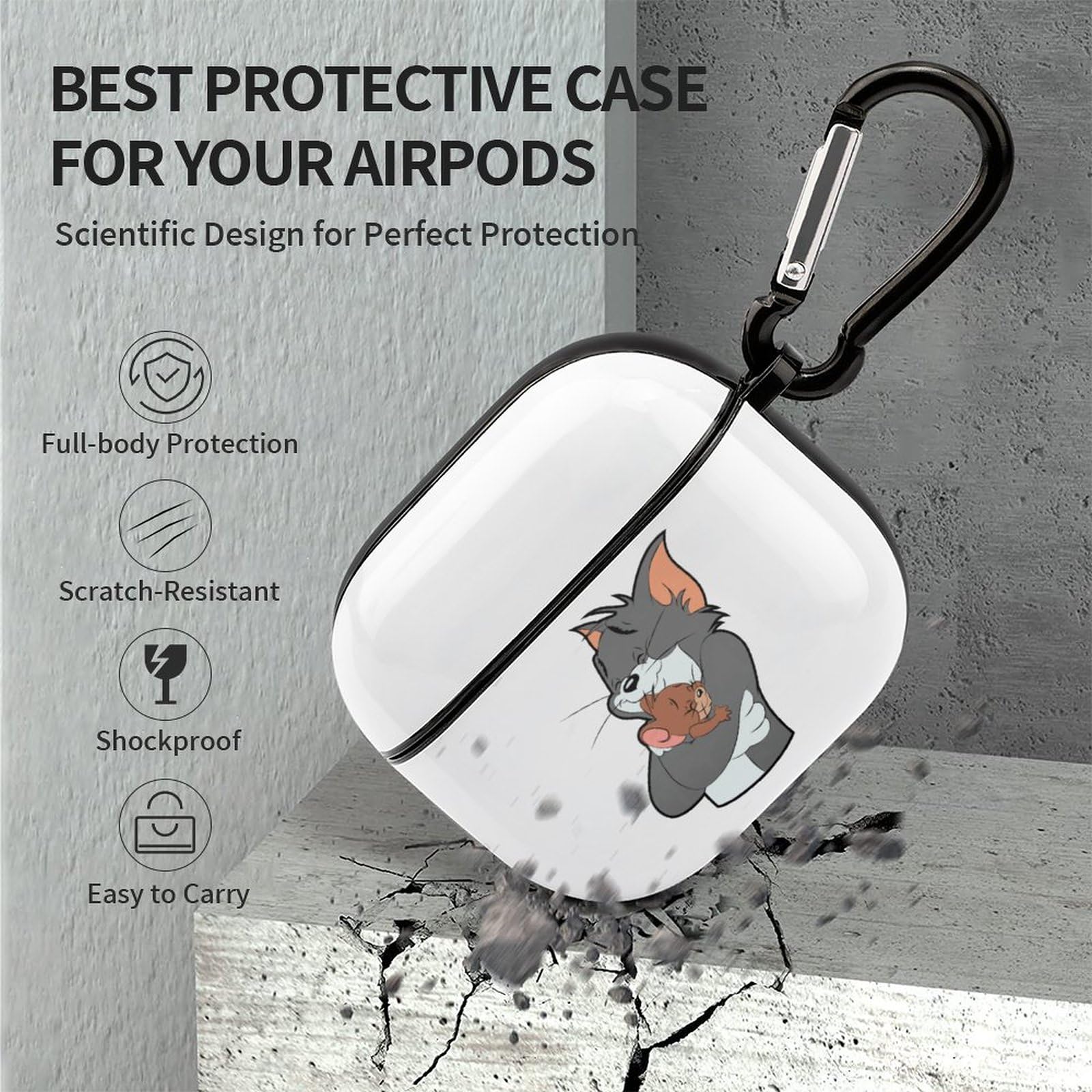 Amazon | AirPods 3 ケース トムとジェリー AirPods 第3世代 ケース
